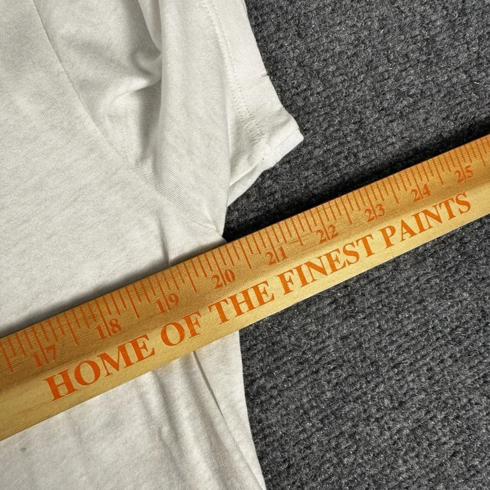 Authentic GUCCI Men's Oversized Washed T-Shirt White Vintage Logo Size Small S